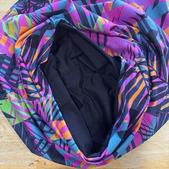 Dona Jo Golf Tennis Pickleball Court Skort Skirt Tropical Size 1.5 Medium EUC - Picture 6 of 11